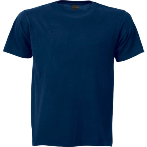 Navy Crew neck T-shirt 100% cotton 160g